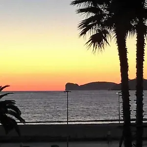 Orange Sunset, Seaview & Front , Alghero Italia